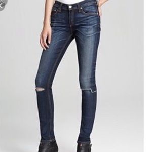 Rag & bone high waisted skinny heritage style jean